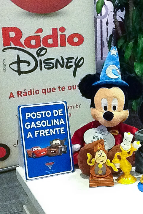 Materiais promocionais da Rádio Disney